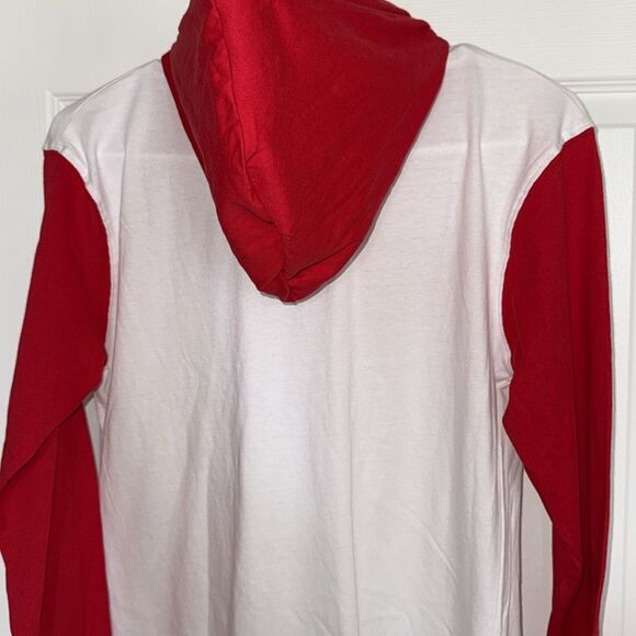 Womens Chicago Blackhawks lightweight 100% cotton Hoodie long sleeves top S NWT - Picture 12 of 13